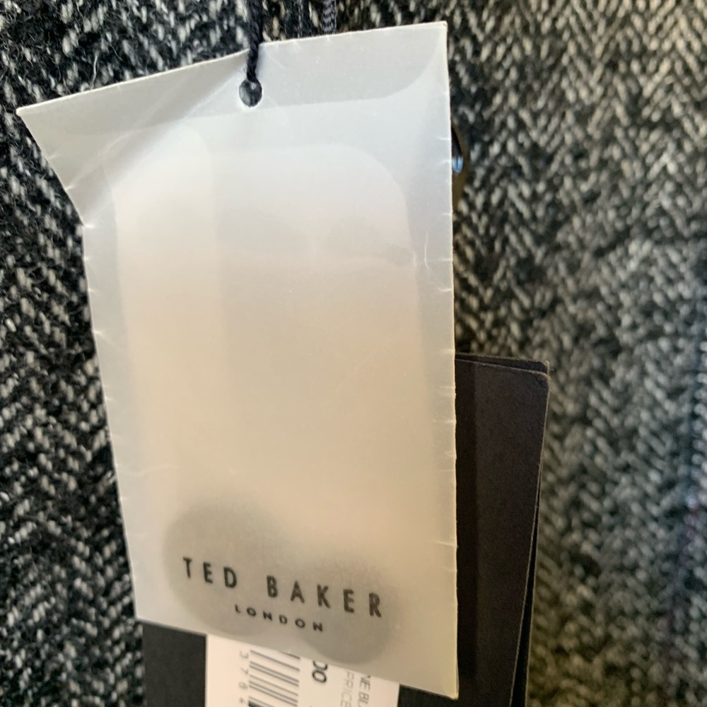 Ted Baker Charcoal Herringbone Blazer - Picture 10 of 13